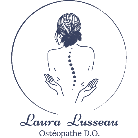 logo Laura Lusseau Ostéopathe