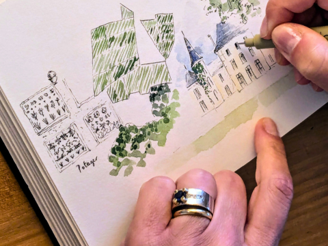 Illustration prestation cartographies domaines chasse et forêts - événementiel et œnotourisme